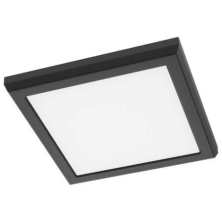 Nuvo Blink Performer, 10 Watt LED, 7 Inch Square Fixture, Black Finish, 5 CCT Selectable 62/1915